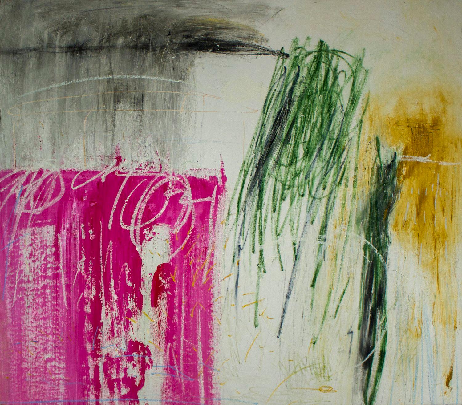 Abstract Painting Brian Jerome - Tout ce qui se trouve  l'extrieur va droit dans vous