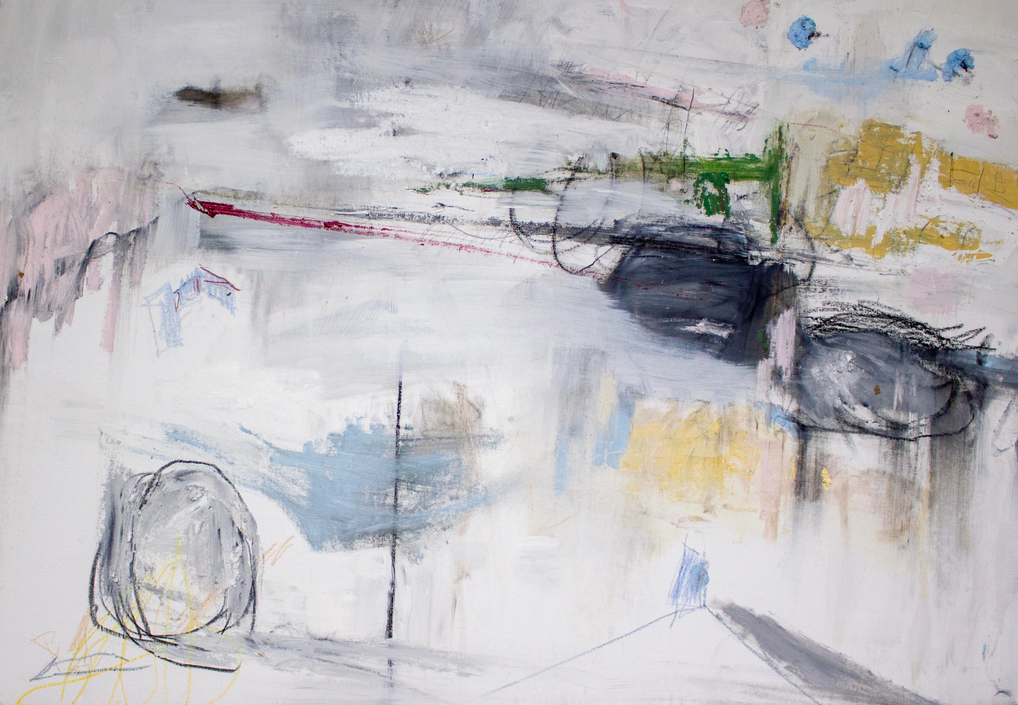 Brian Jerome Abstract Painting - Fortitude Still Present
