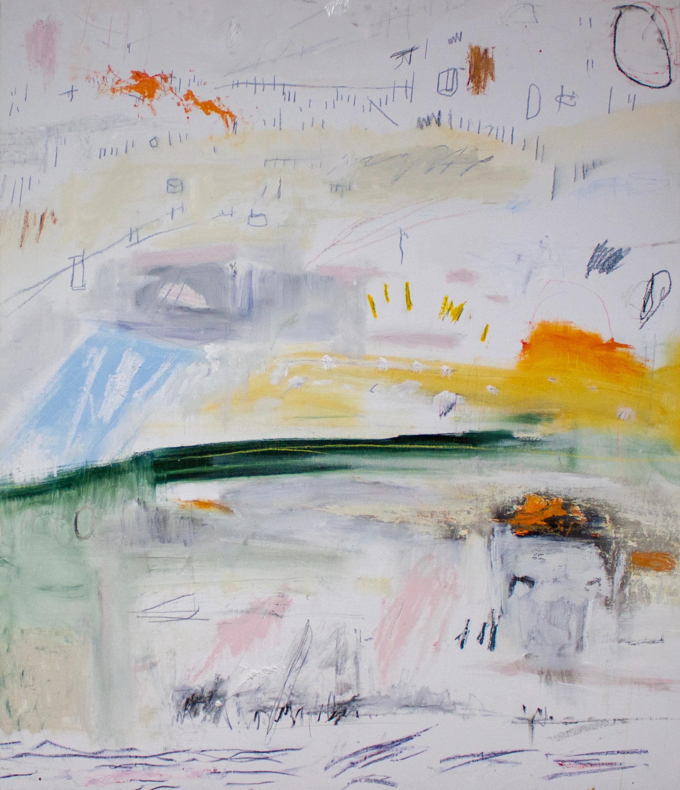 Brian Jerome Abstract Painting - Insufficient Allowance of Irredeemable Grace