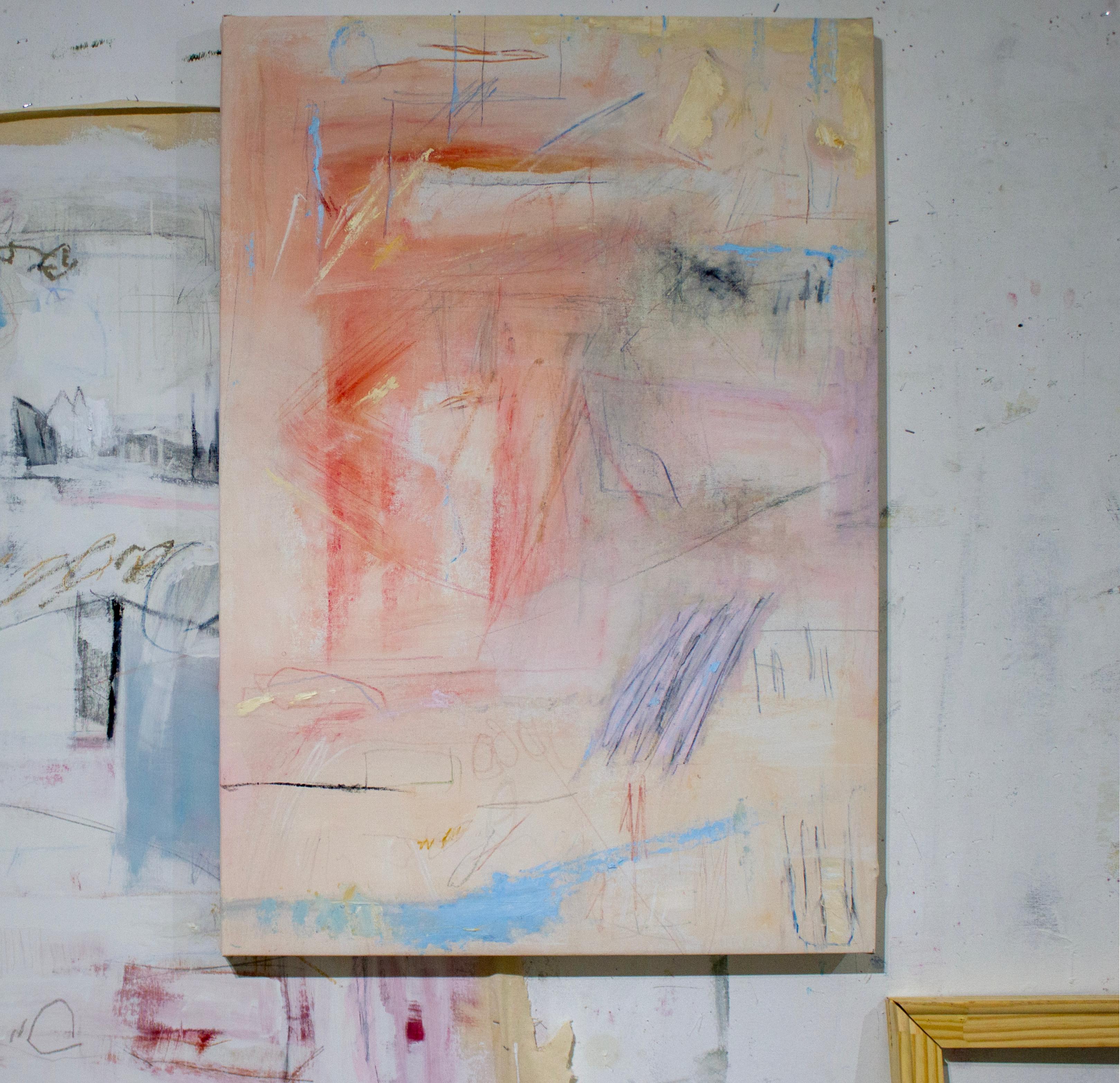 The passed in the Slow Distance; A Congenial Slumber (Abstrakt), Mixed Media Art, von Brian Jerome