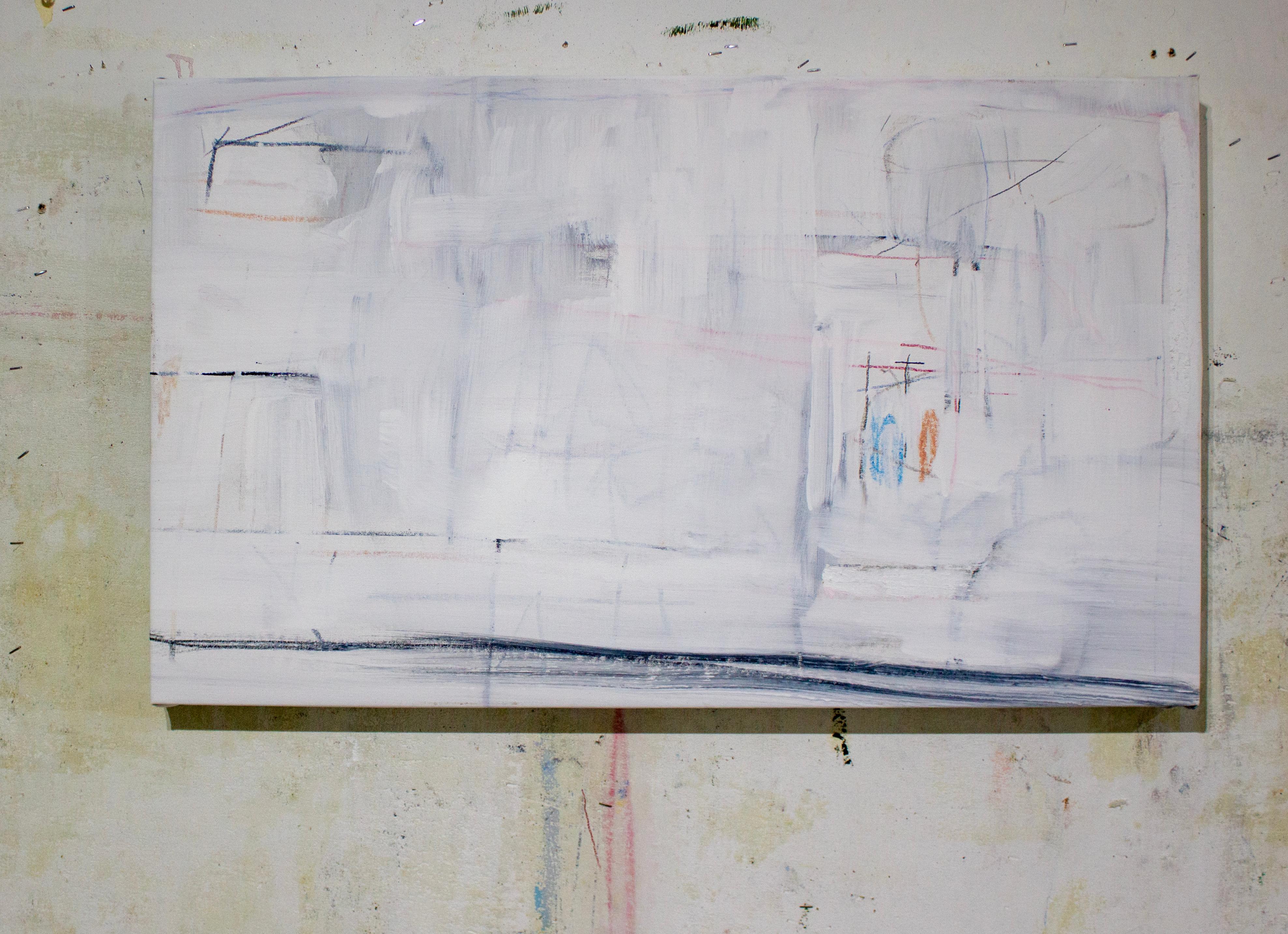 La Chance De Surmonter La Mort Subite - Painting by Brian Jerome