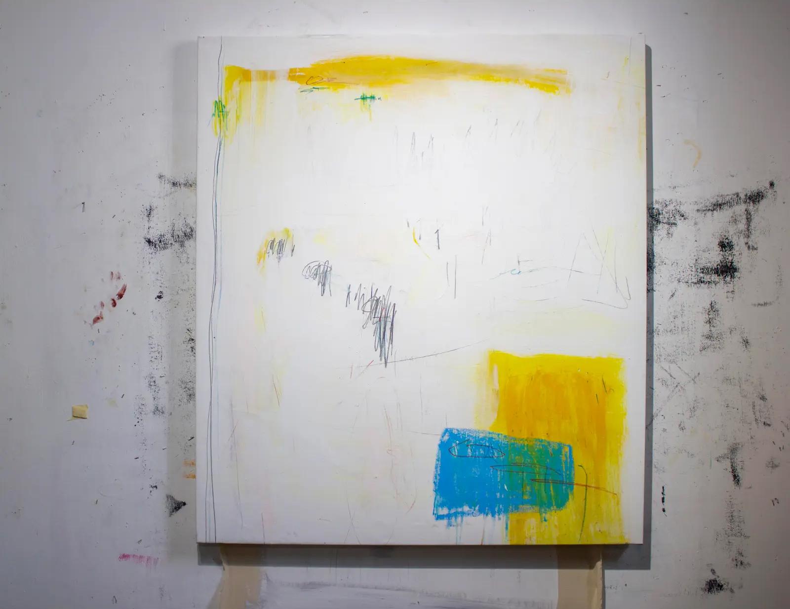 Pezzi di pace senza pace mentale - Painting di Brian Jerome