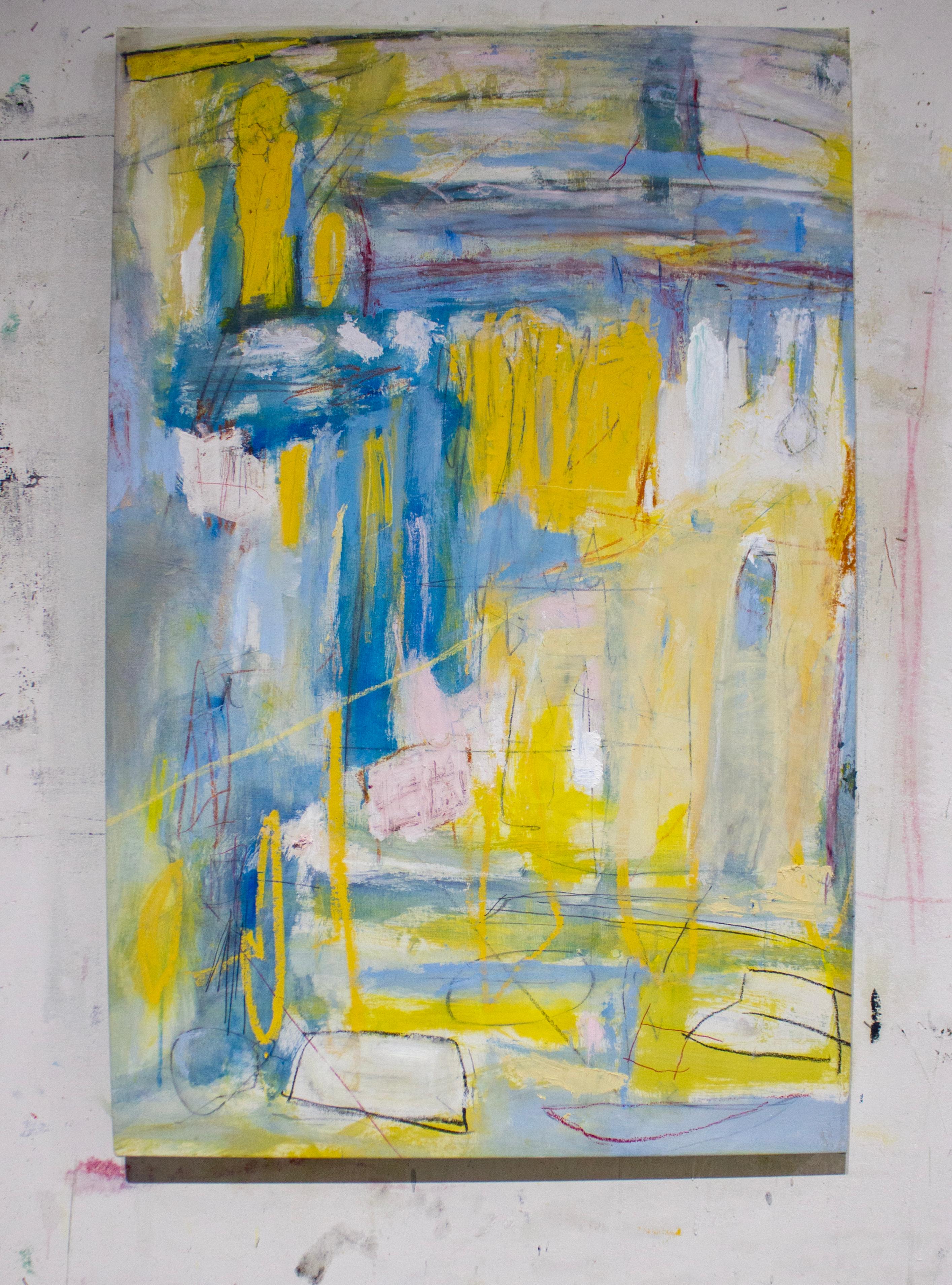 Una persona purificata, precedentemente strappata e lacerata - Painting di Brian Jerome