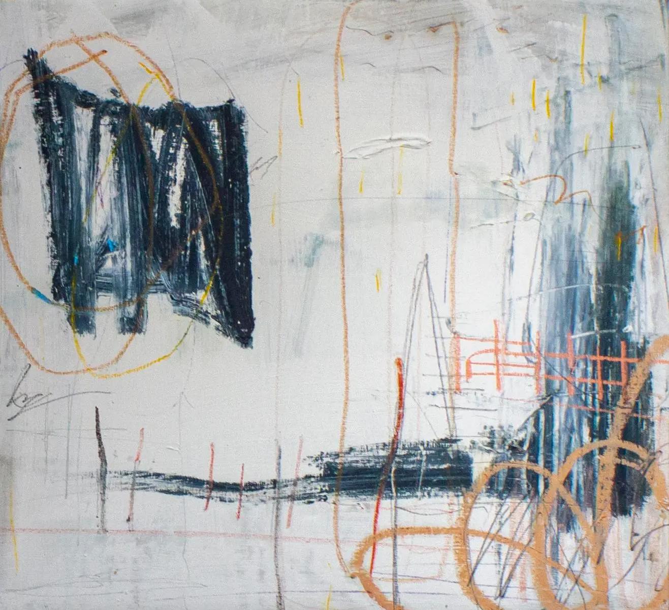 Abstract Painting di Brian Jerome - Storia revisionista