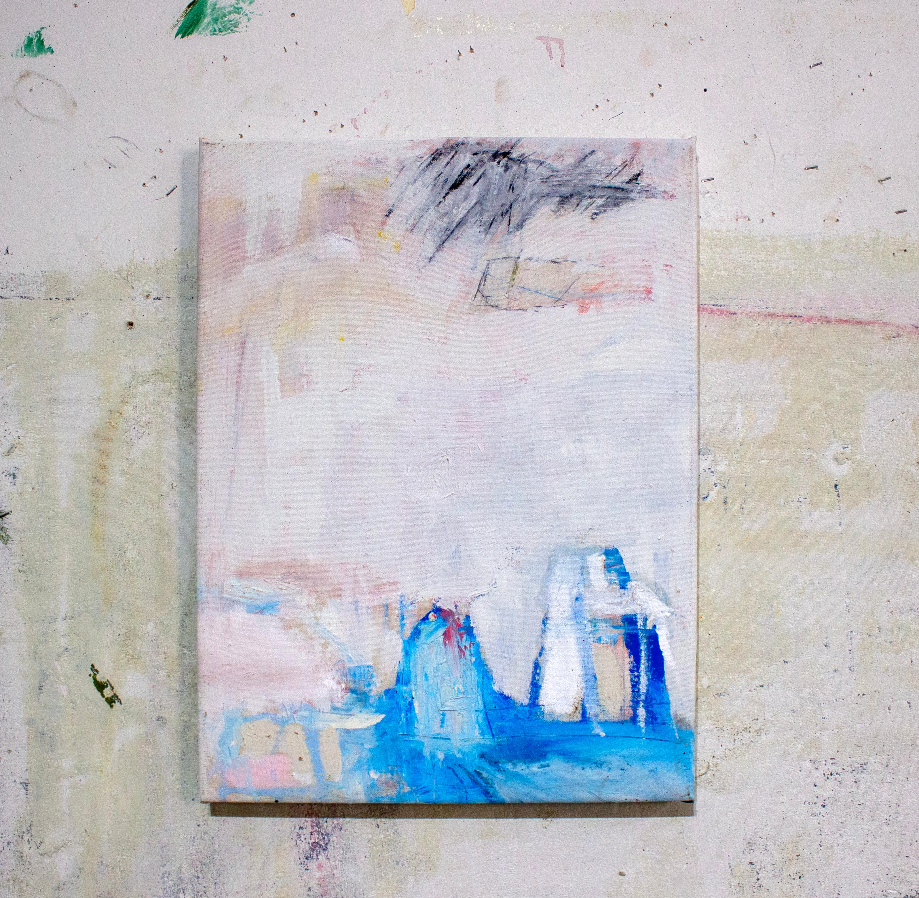 Succumbing a Desperate Compulsory Amalgamation - Painting by Brian Jerome