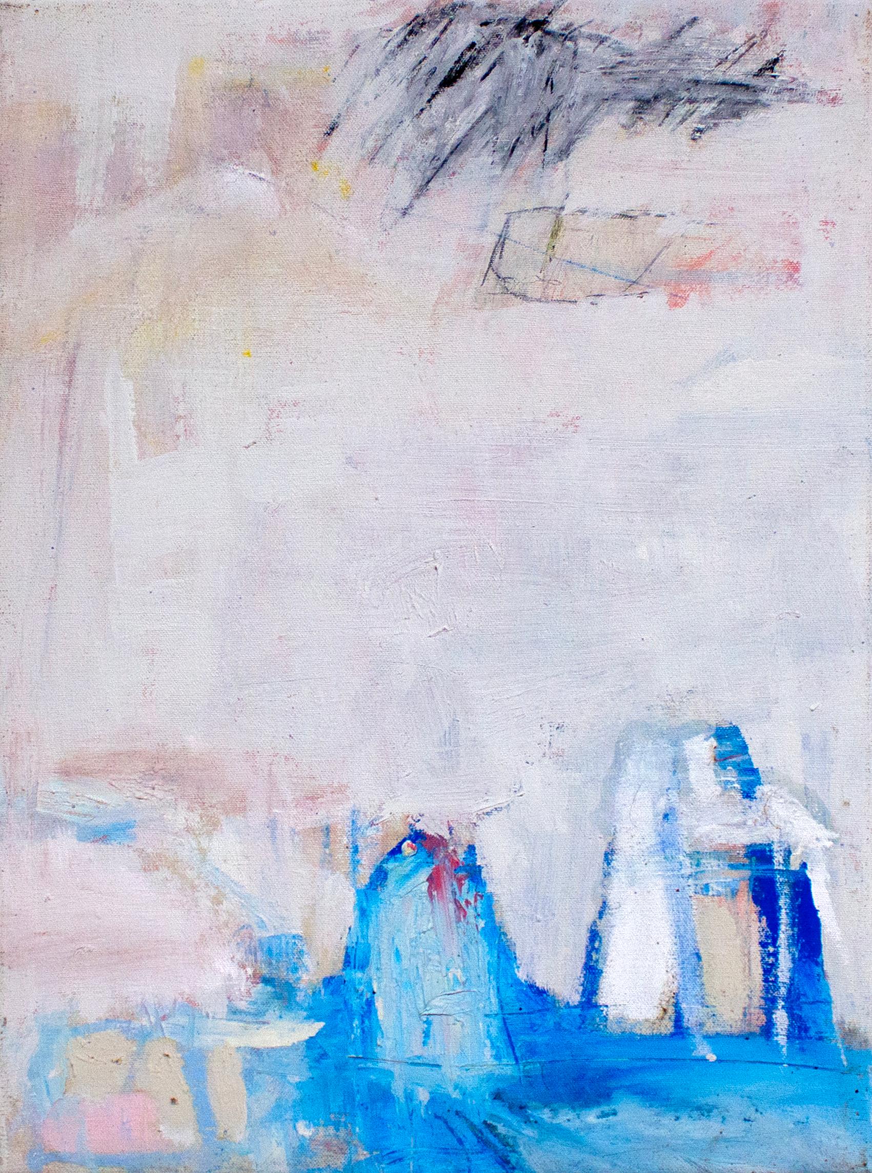 Brian Jerome Abstract Painting - Succumbing a Desperate Compulsory Amalgamation