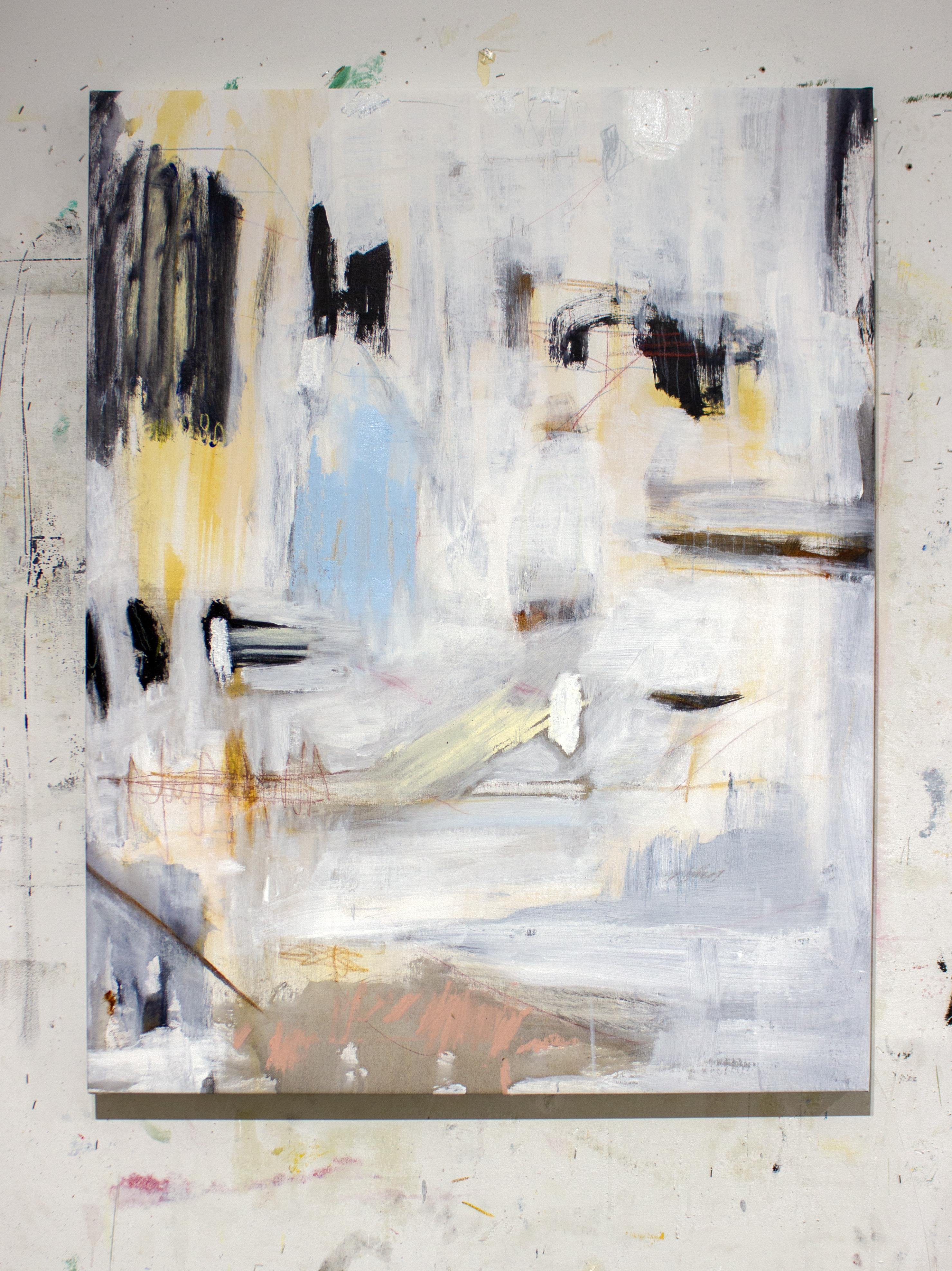 Swaying Between Autonomous Walls - Painting by Brian Jerome