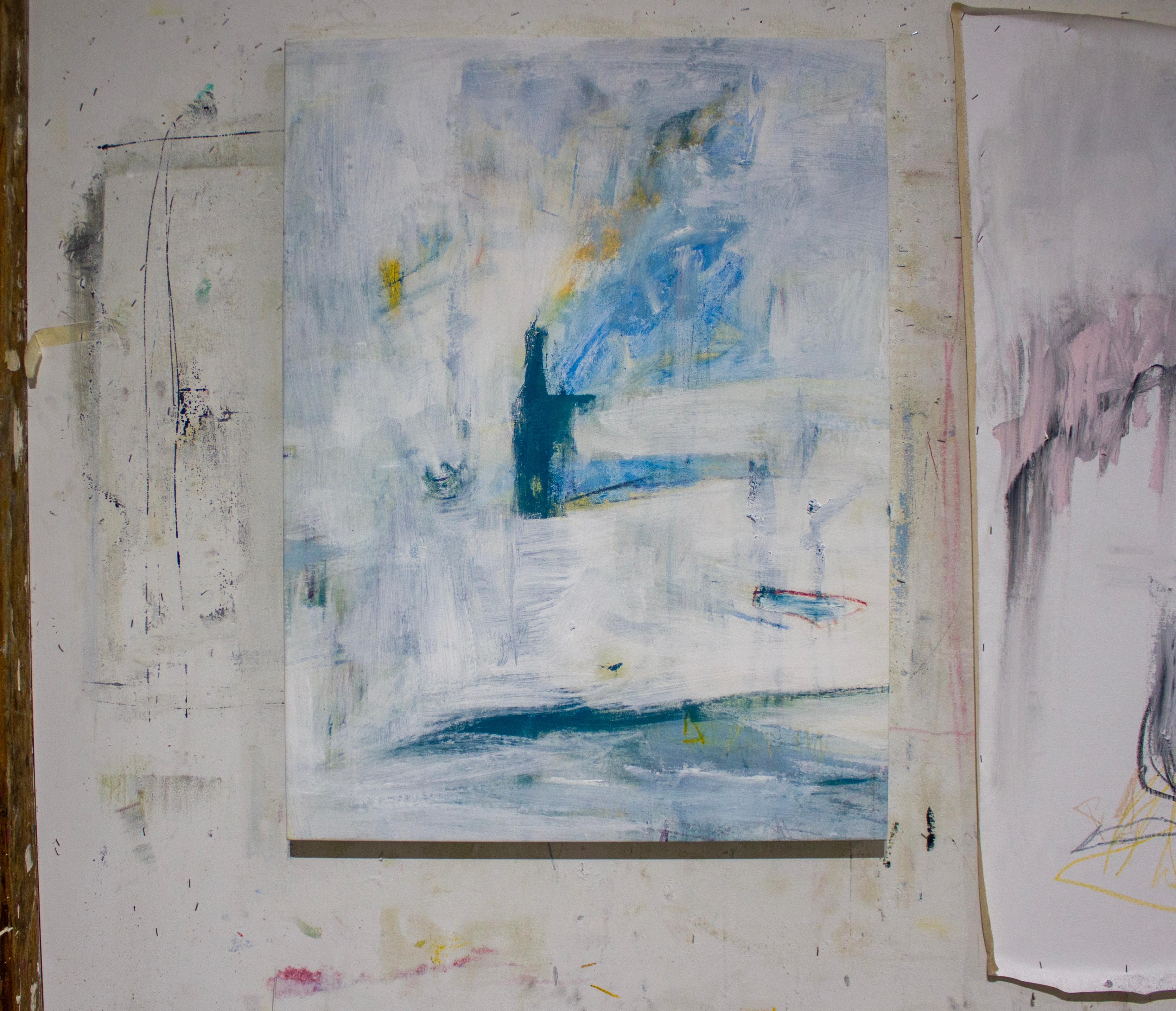 Though No Longer Tangible, It Never Ceased to Exist - Painting by Brian Jerome