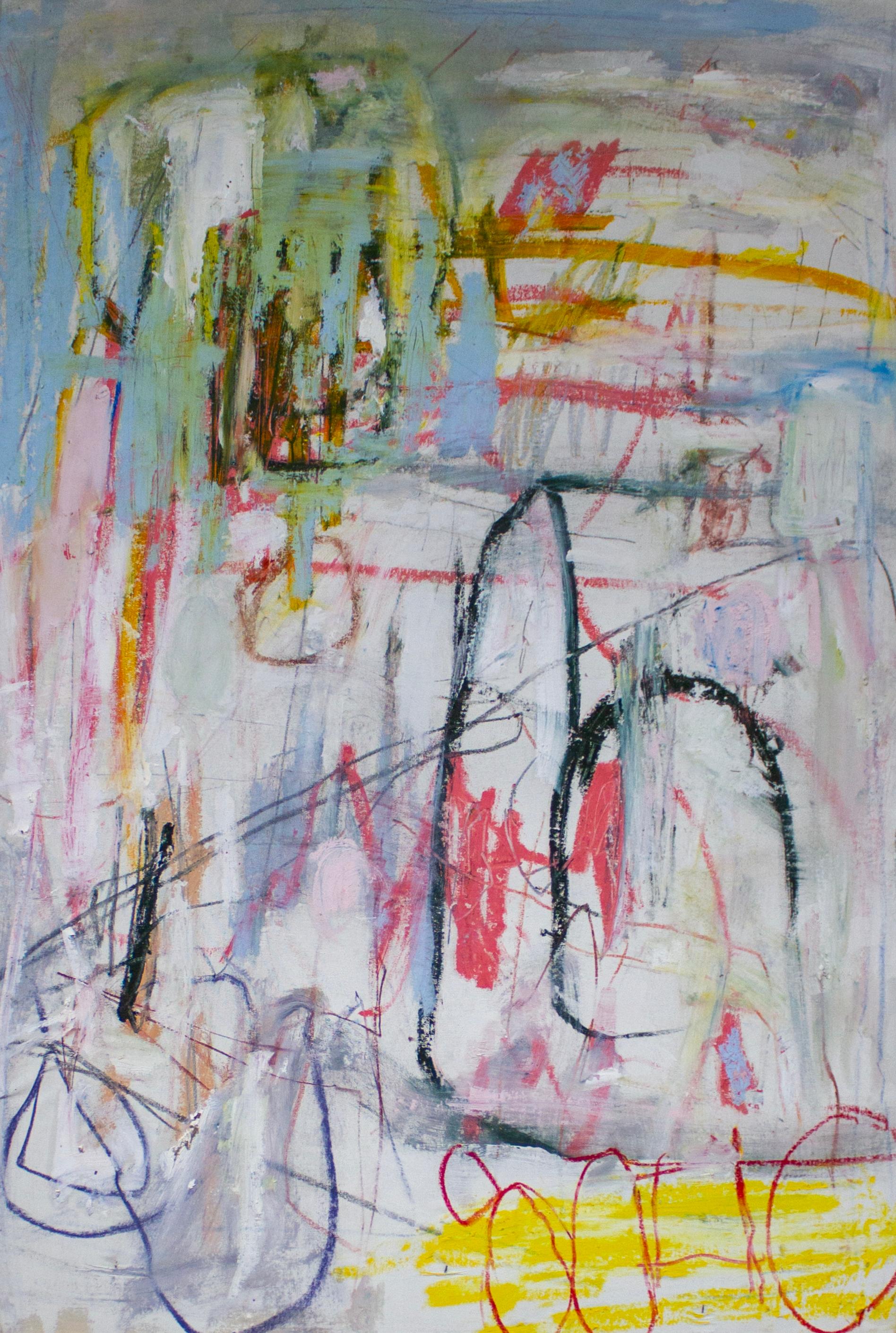 Abstract Painting di Brian Jerome - Da ricordare: Simili e familiari, ma sempre più inaffidabili