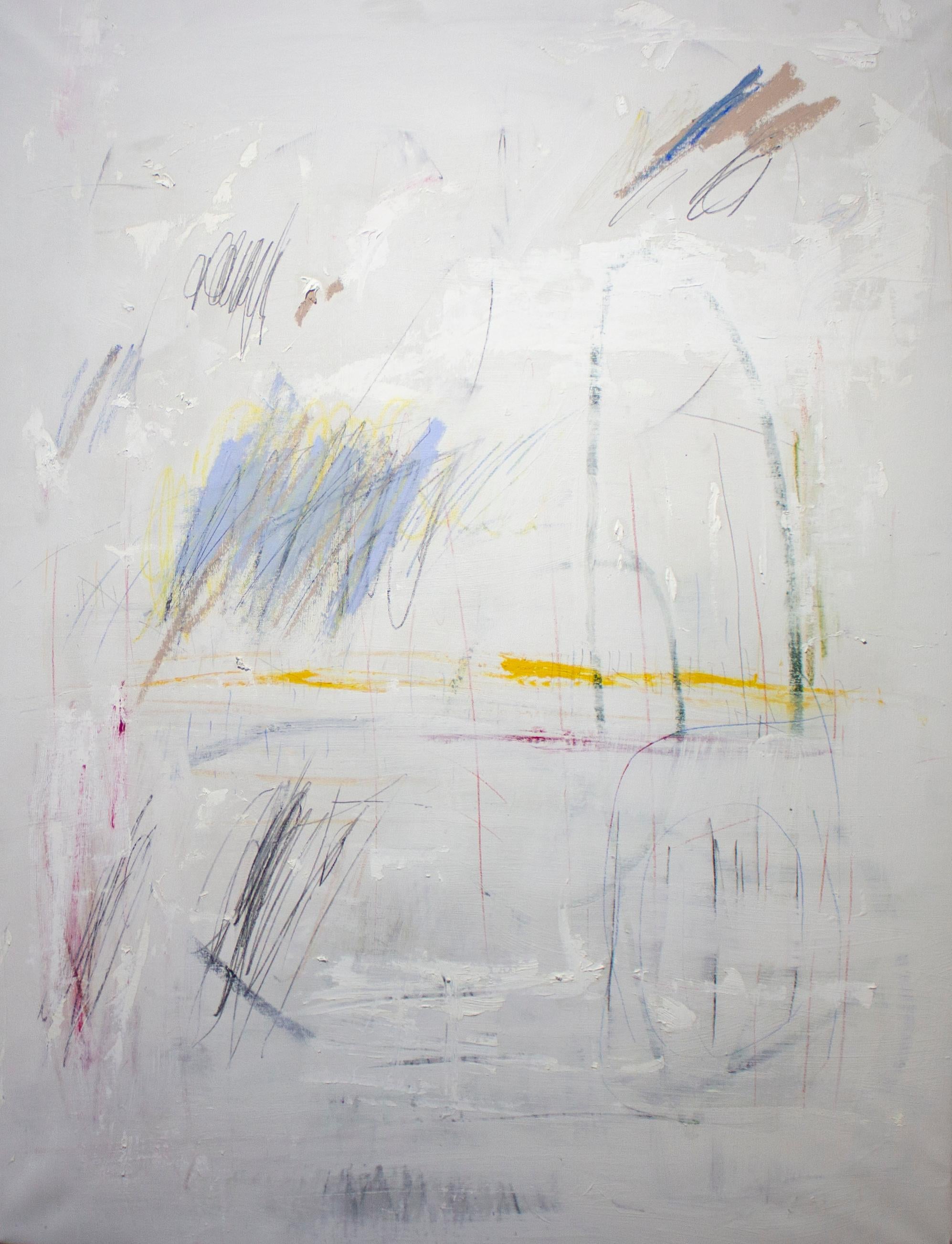 Abstract Painting de Brian Jerome - Demasiado, demasiado tarde (Manía)
