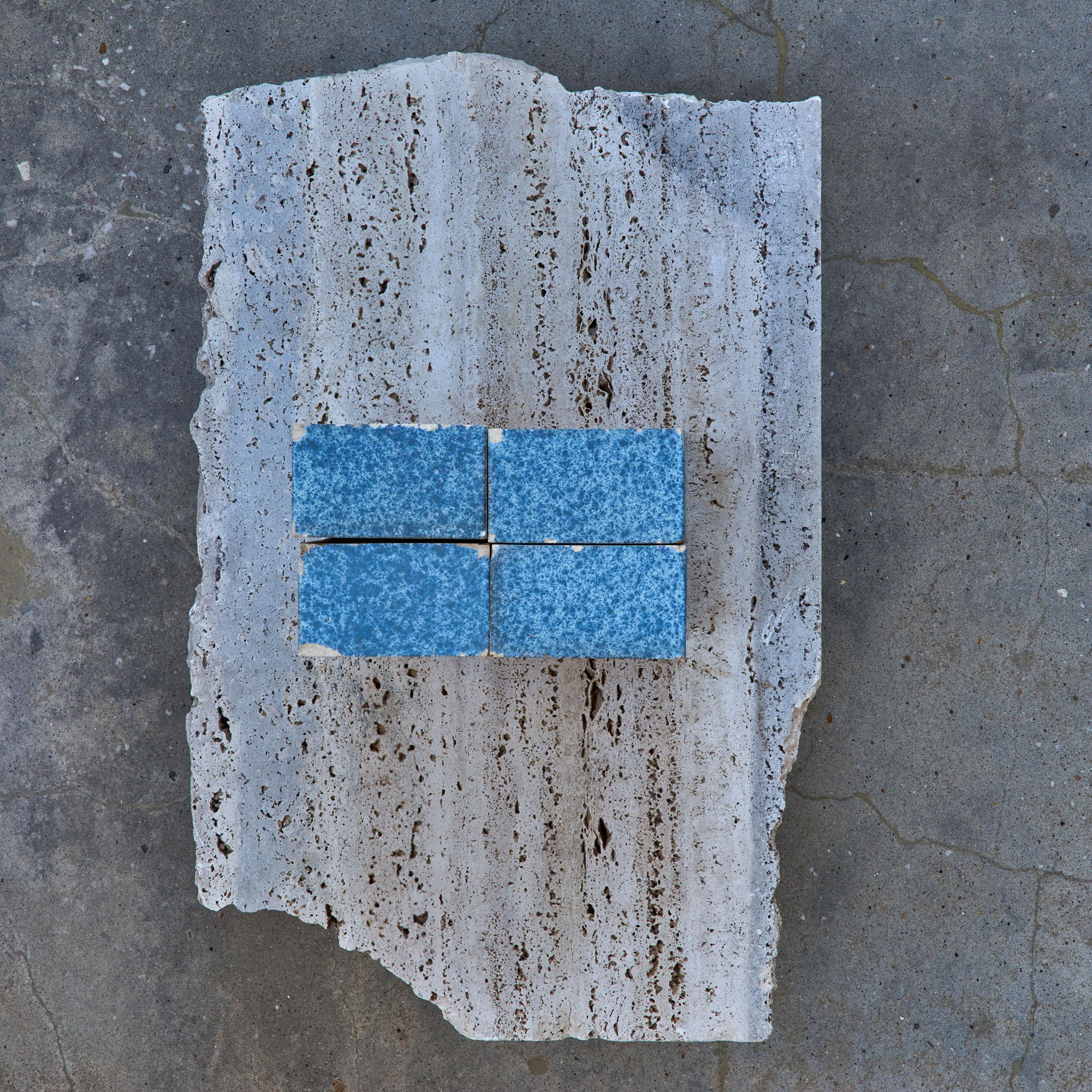 PAX (MOUNTAIN TOP) - Geometric Abstract Sculpture w/ Reclaimed Building Material For Sale 1