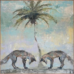 "Ti porterò a cena a Sofia" (2021) di Brian Keith Stephens, Olio originale