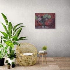 "I Will Take You to Sifnos" (2021) Impressionist Floral Still-Life, Oil Painting