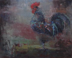 "Nicht auf Zeit / Zeitlos (Diptychon)" (2025), Expressionistisches Tierporträt