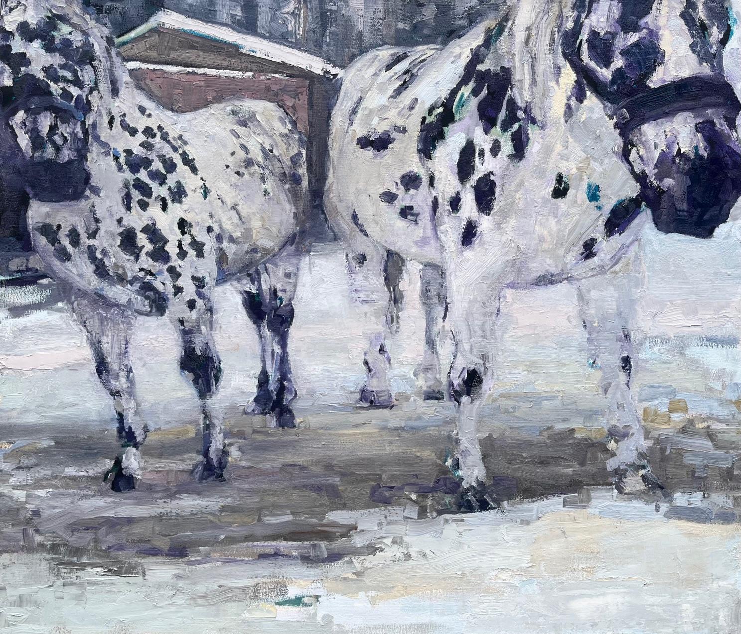 Brian Keith Stephens Animal Painting – Leise sprechen