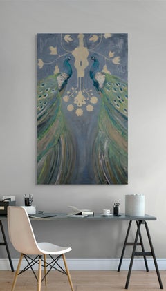 "Lo tienes todo" (2025) Retrato impresionista de animal, pintura al óleo y cera