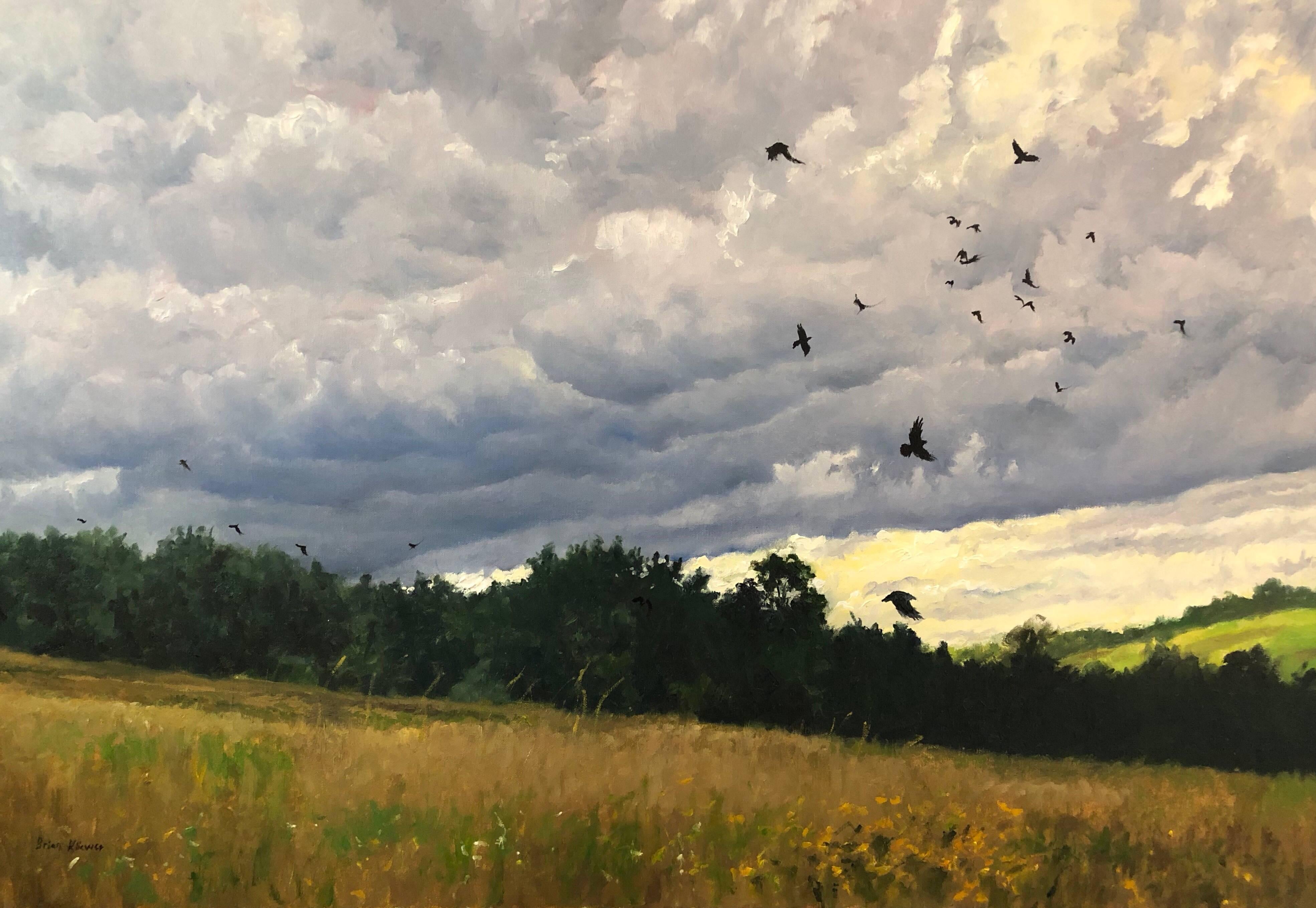 Brian Kliewer Landscape Painting - Frequent Fliers