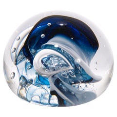 Brian Lonsway Großer Briefbeschwerer, American Art Studio Glass, 1997