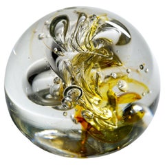 Fermacarte Brian Lonsway, Toledo OH, American Art Studio Glass, 1980