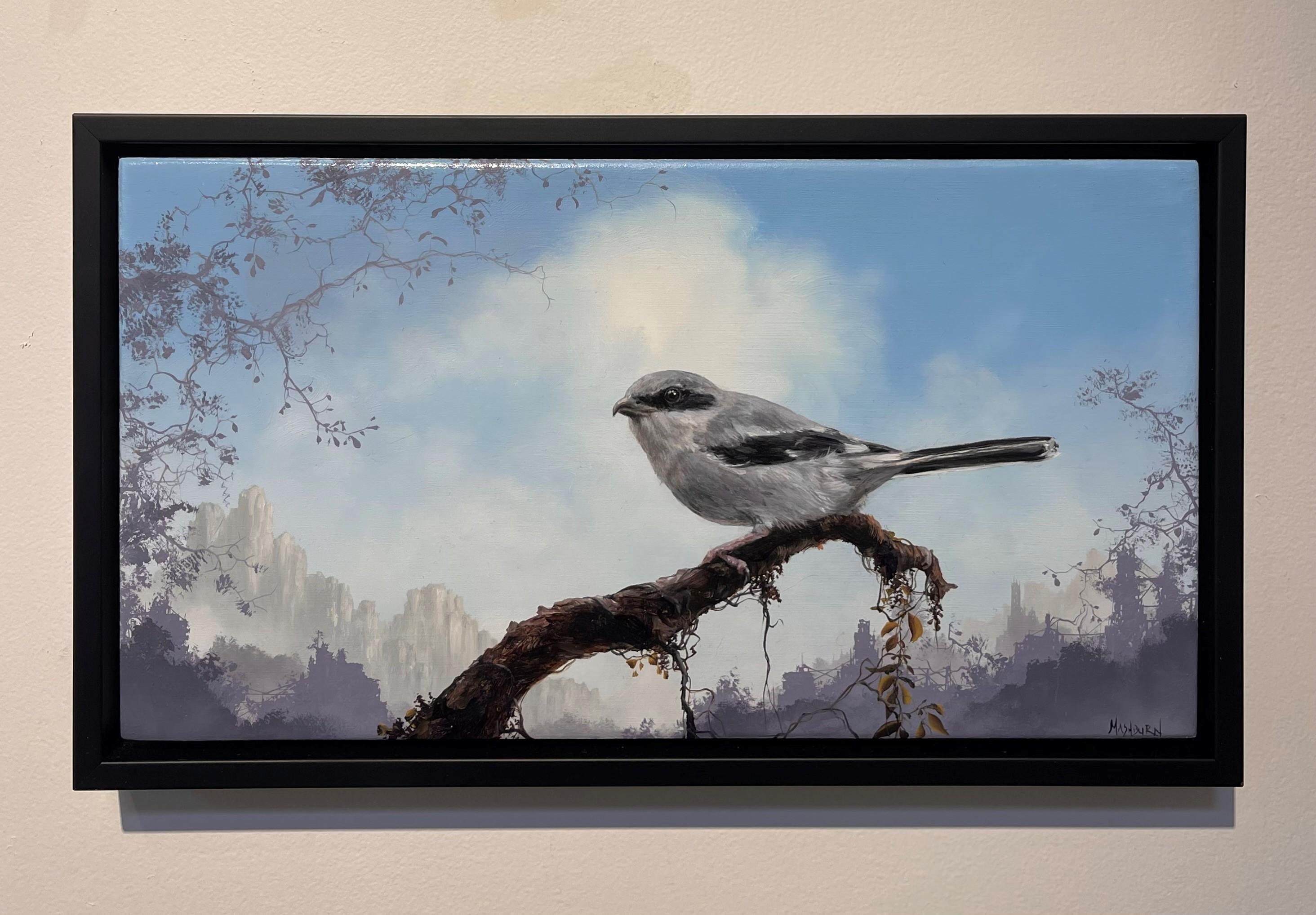 „Butcher Bird“ Original Ölgemälde (Realismus), Painting, von Brian Mashburn