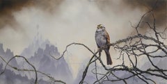 "White Throated Sparrow" Original oil painting