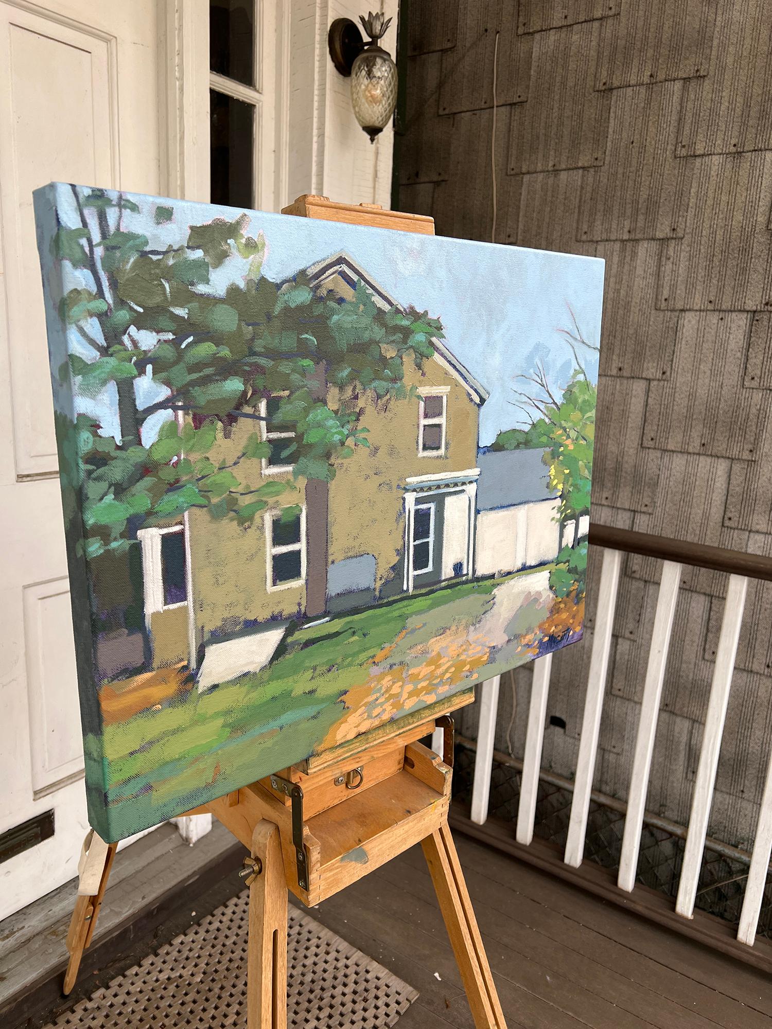 Arriving Home, Ölgemälde – Painting von Brian McCarty