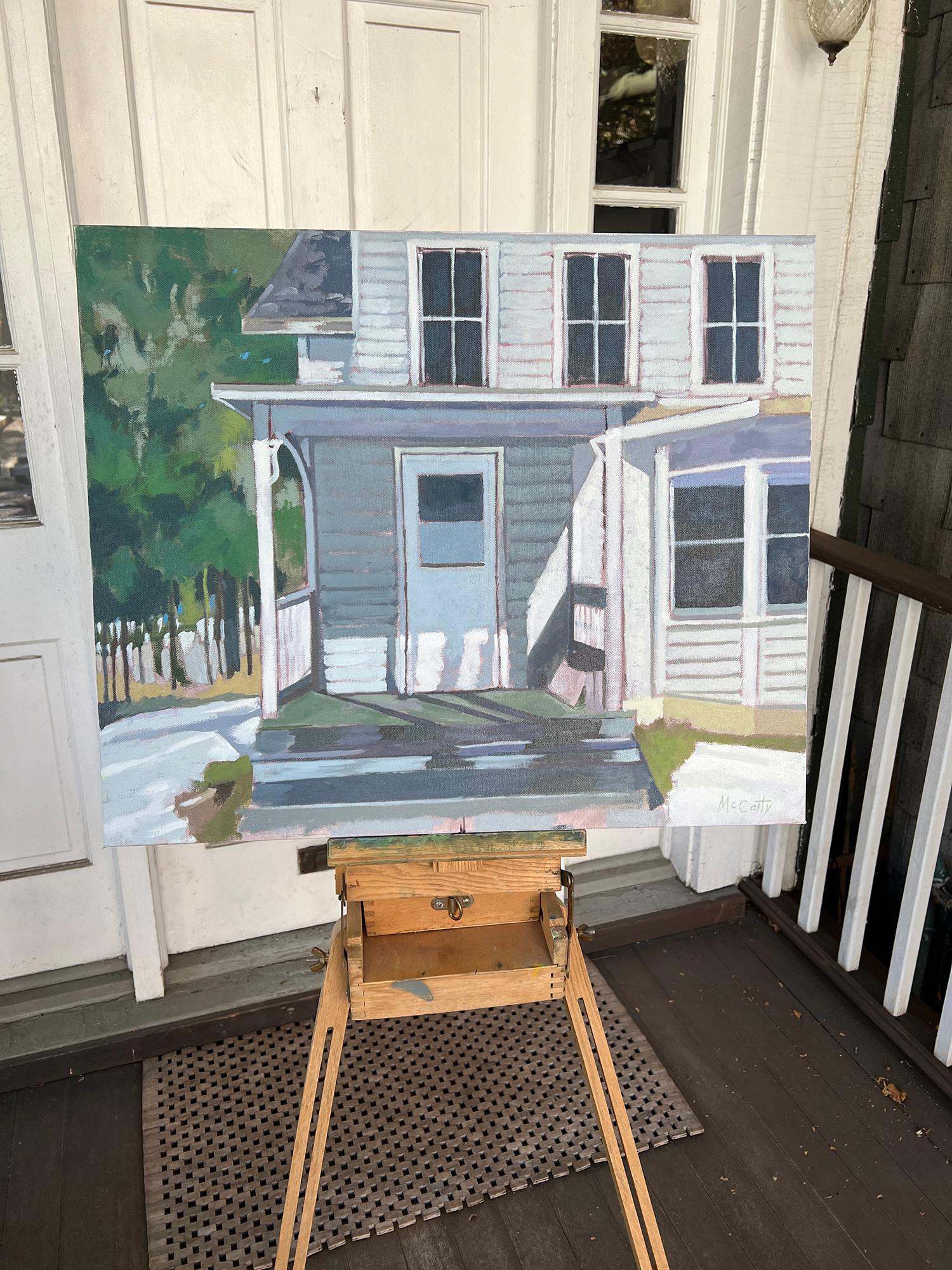 Casa vuota, pittura a olio - Painting Impressionismo di Brian McCarty