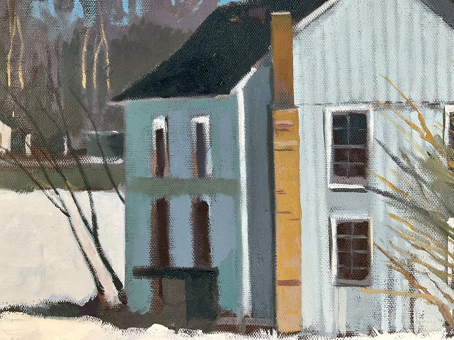 oil paintings of houses