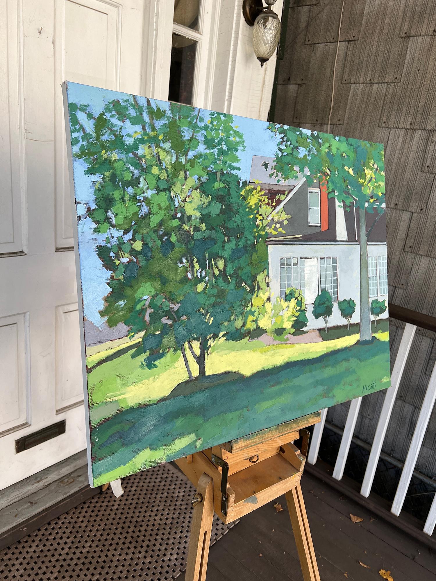 Un après-midi, peinture à l'huile - Painting de Brian McCarty