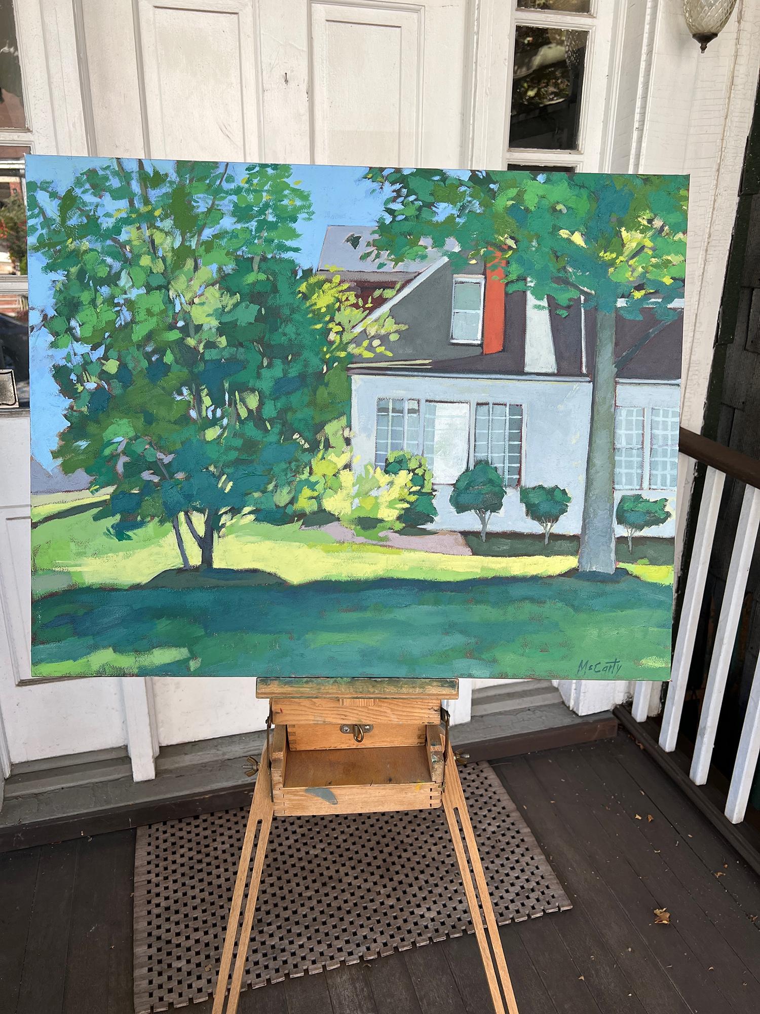 Un après-midi, peinture à l'huile - Contemporain Painting par Brian McCarty