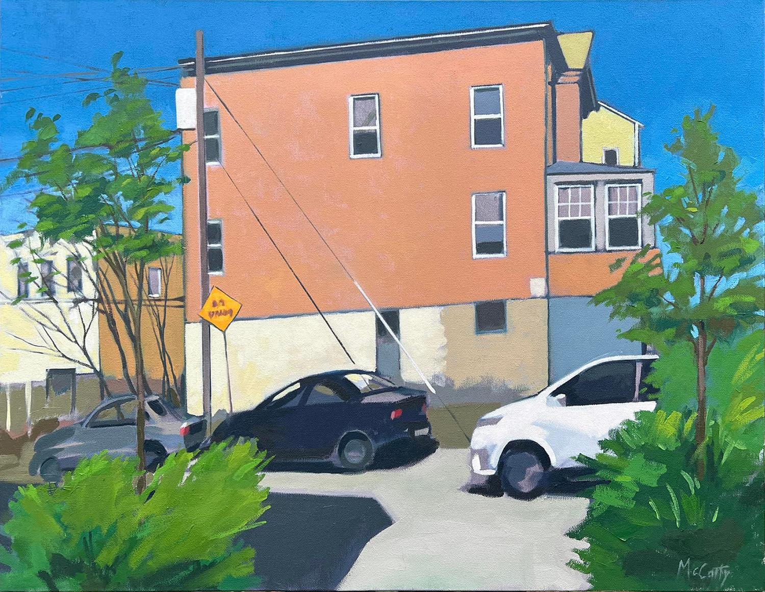 Side Street, Oil Painting - Art by Brian McCarty