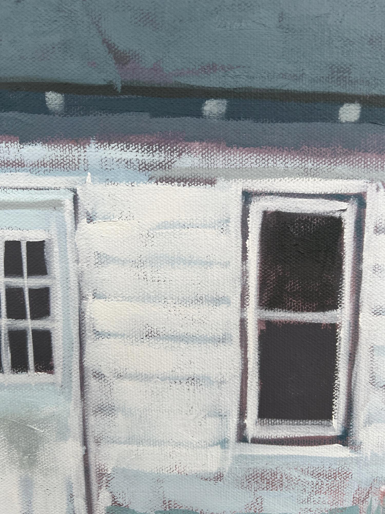 White Shed, Oil Painting 2