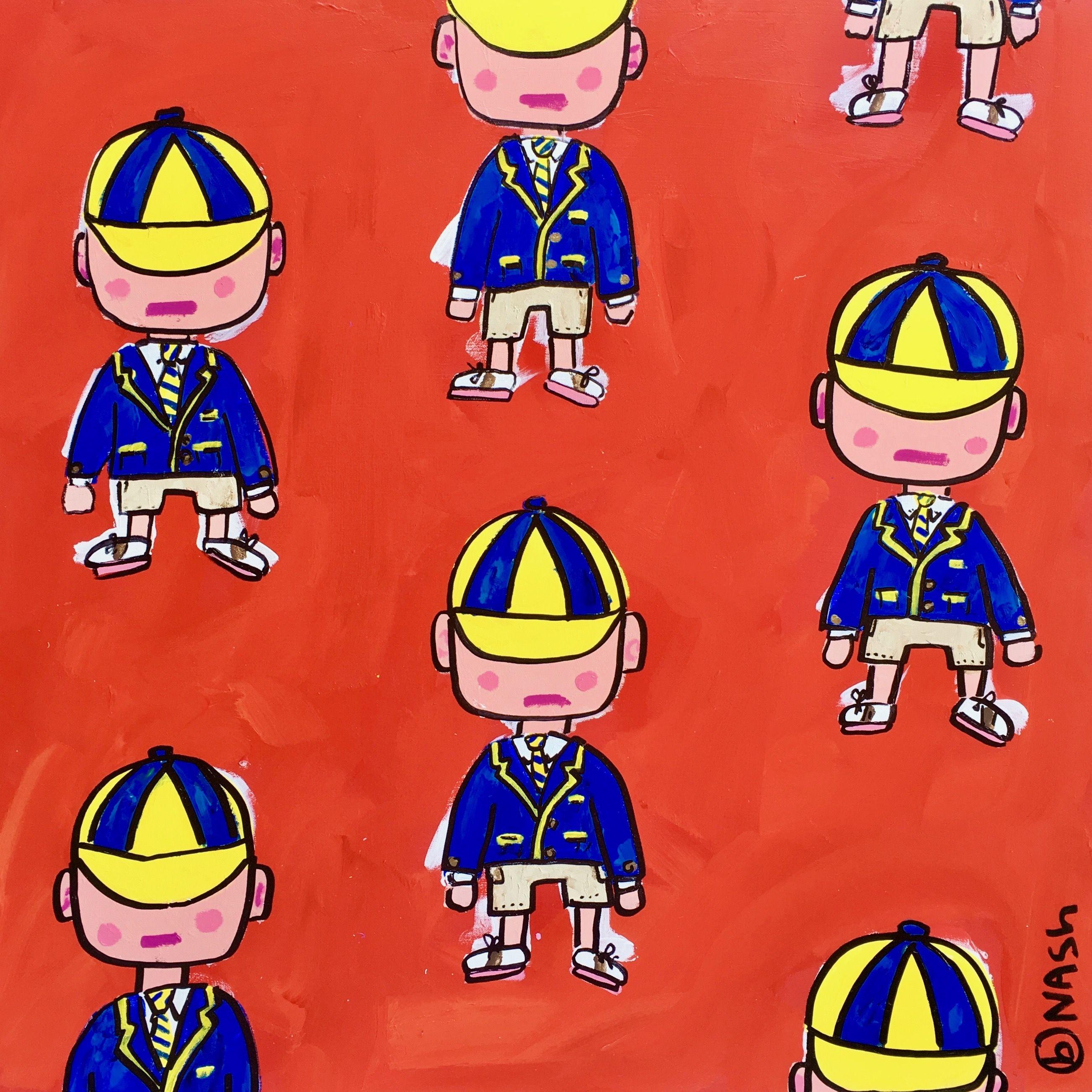 Bartholomew, Gemälde, Acryl auf Leinwand