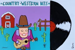 Country Western Hits, Painting, Acrylic on Canvas