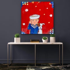 Cracker Jacks, Gemälde, Acryl auf Leinwand
