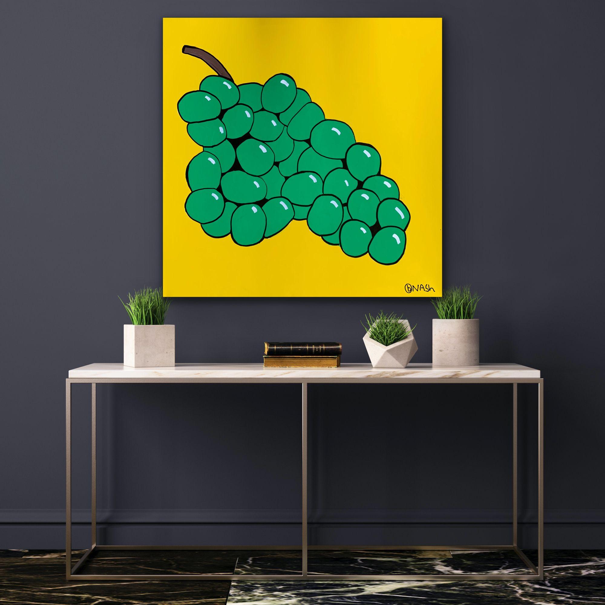 Grapes, Painting, Oil on Canvas 1