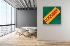 Hot Dog!, Painting, Oil on Canvas