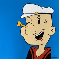 Popeye, Painting, Oil on Canvas