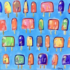 Popsicles, Painting, Acrylic on Canvas