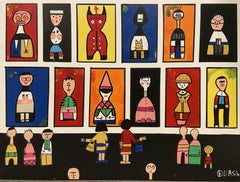 Museo Girard, Pintura, Acrílico sobre lienzo
