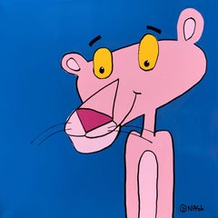 The Pink Panther, Painting, Oil on Canvas