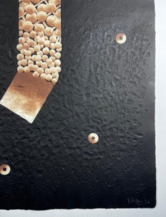 English "Mariposa obsidiana 6", 1981 signed limited edition original art print