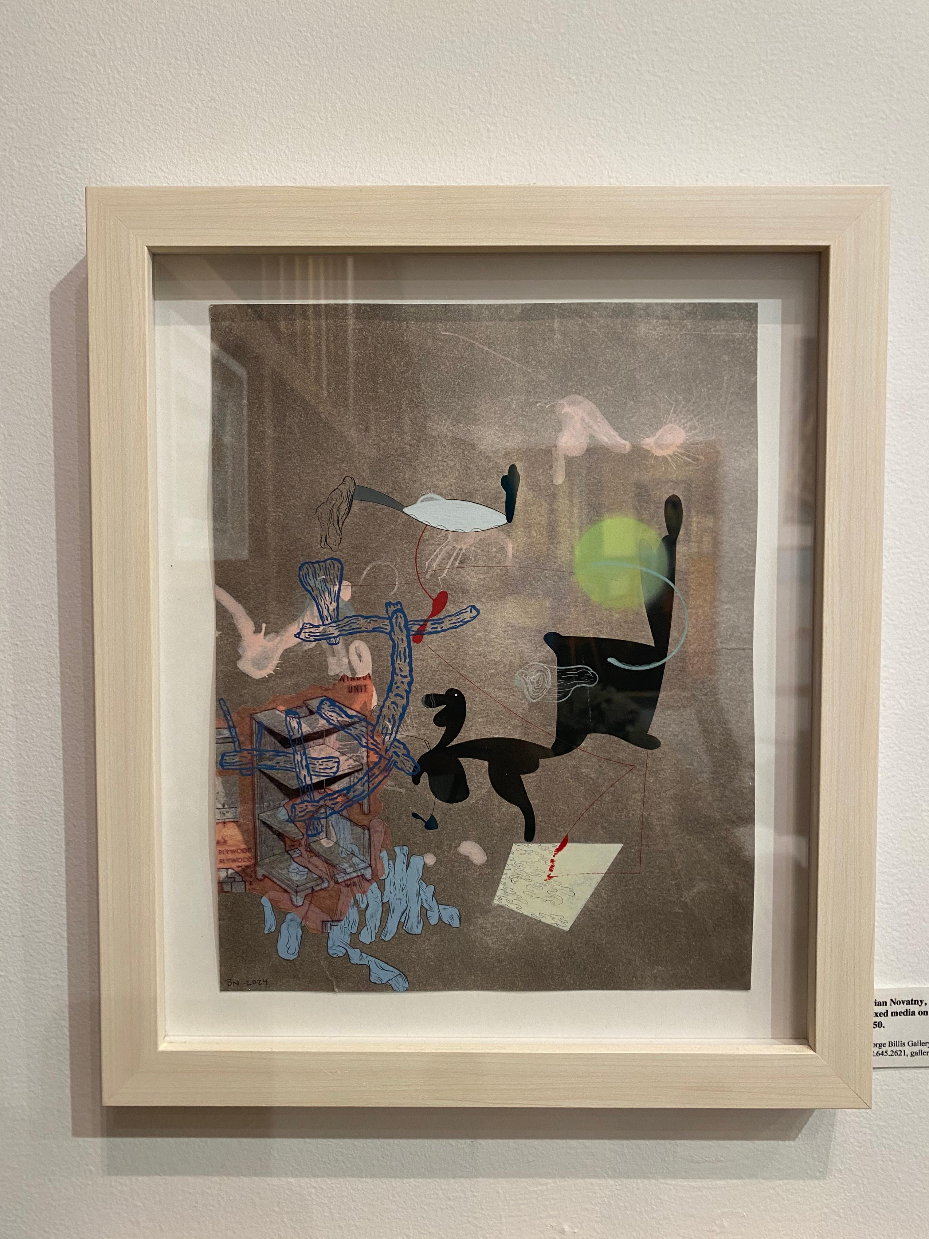 Unbetitelt (12) (Realismus), Mixed Media Art, von Brian Novatny