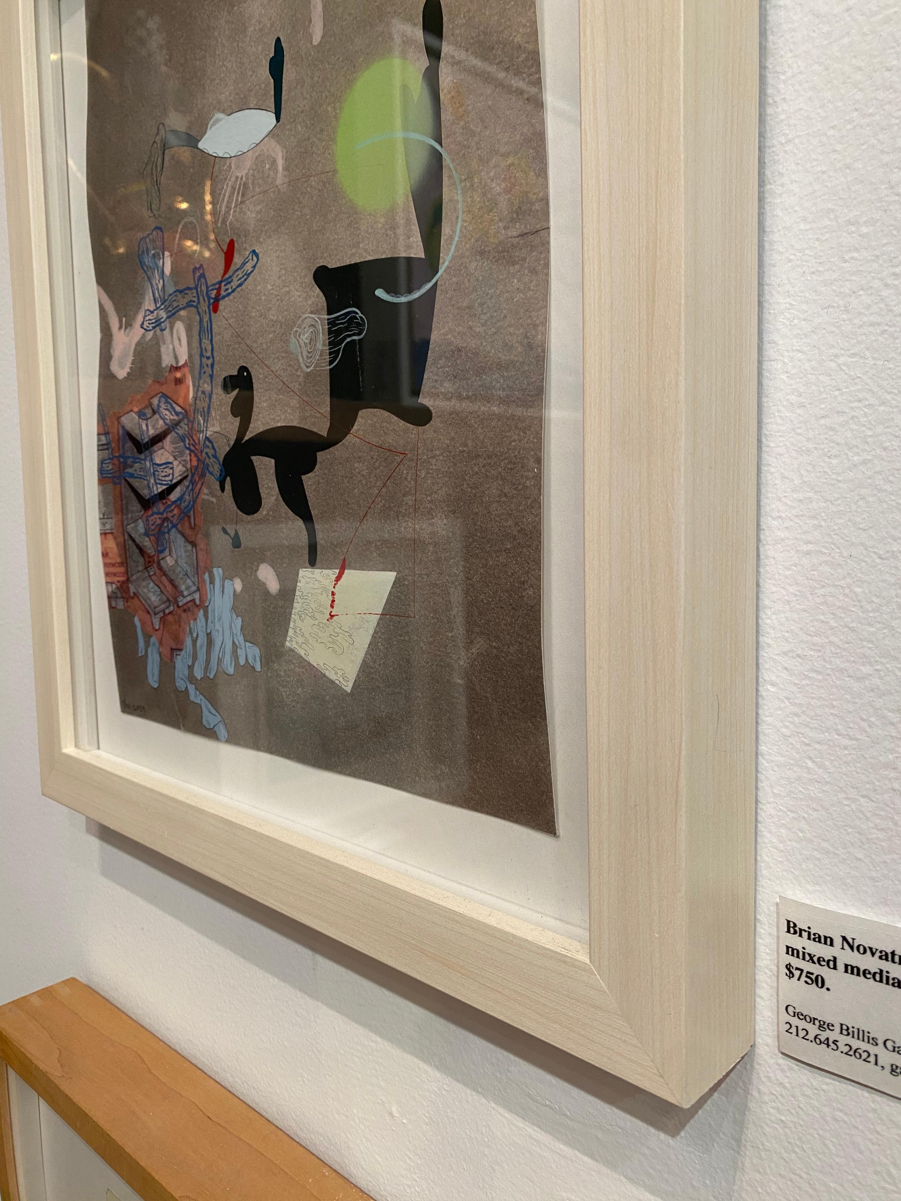 Brian Novatny ist ein in Brooklyn ansässiger Künstler, der rätselhafte und schillernde Kunstwerke schafft, wobei er in seinen Gemälden und Mixed-Media-Arbeiten oft unkonventionelle Konstruktionsansätze verfolgt. 