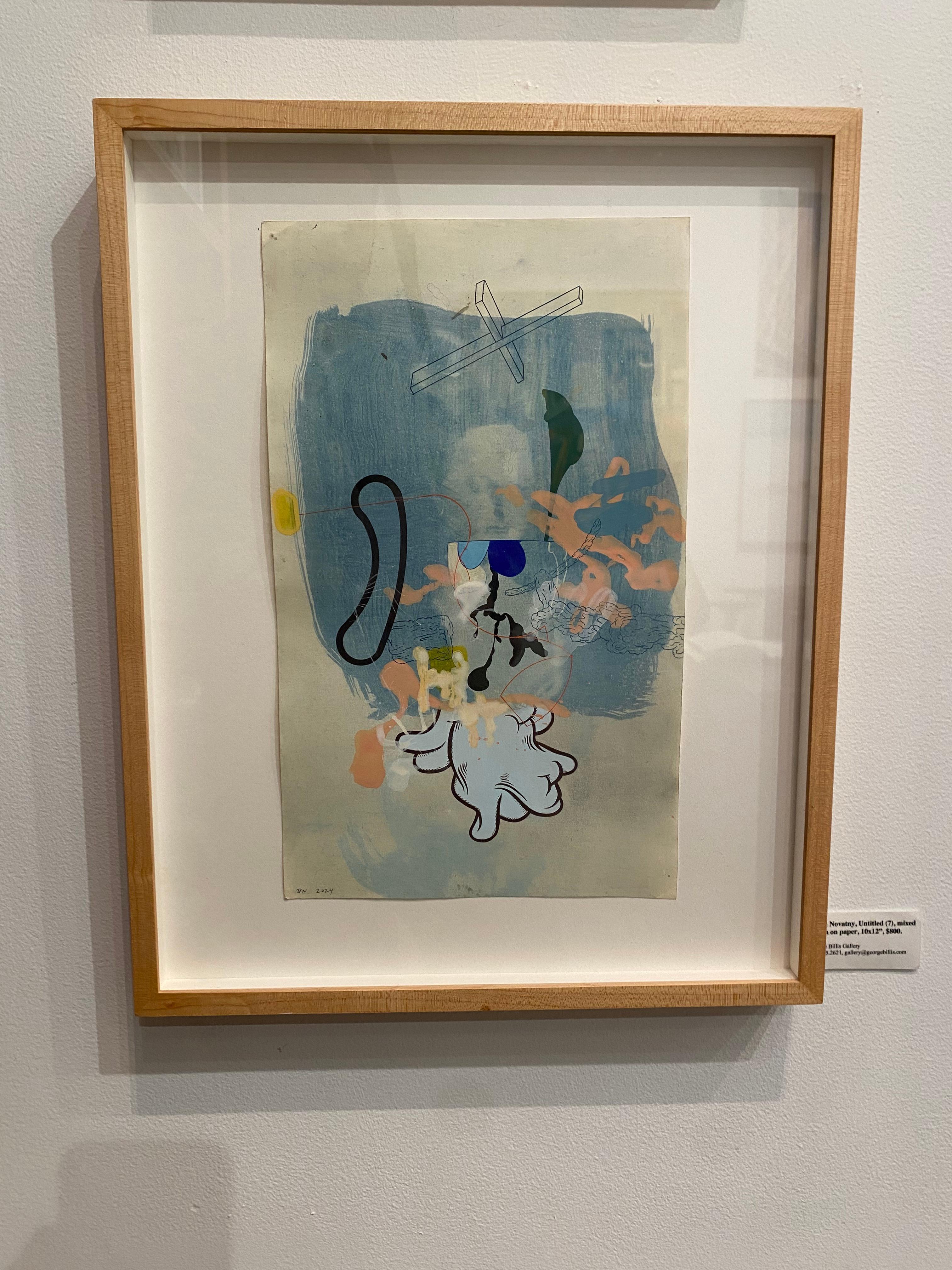 Brian Novatny is a Brooklyn based artist who creates mystifying and dazzling works of art, often taking unconventional approaches to construction in his paintings and mixed media work. 