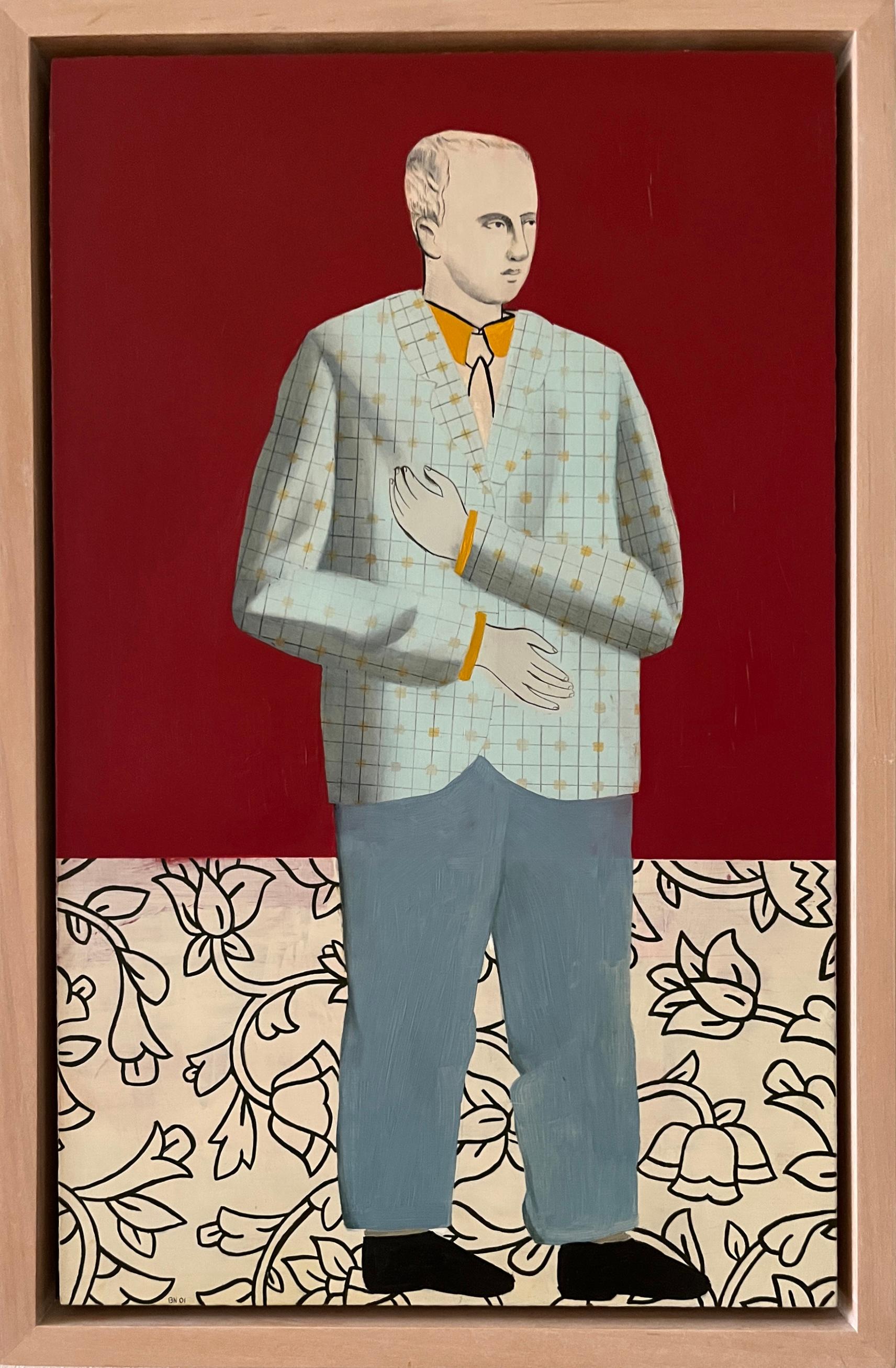 Brian Novatny Figurative Painting - A Man