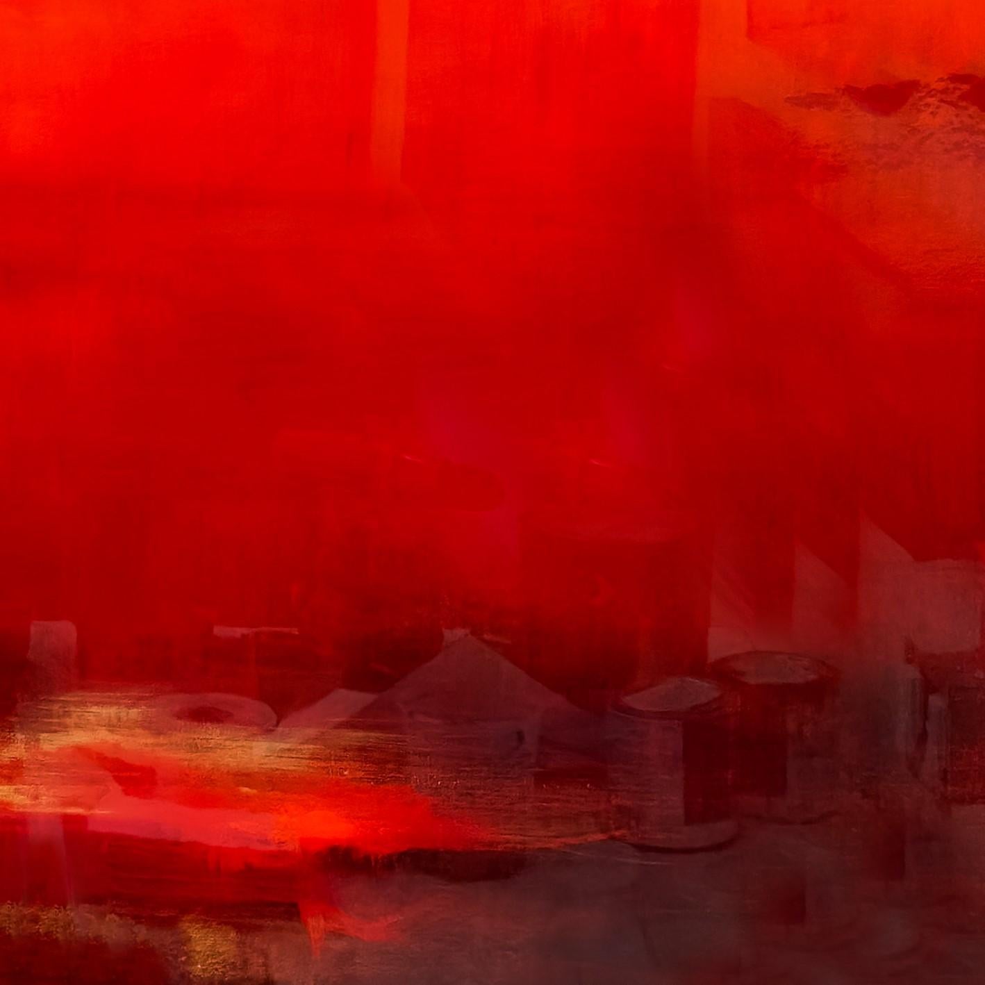 'Mirage' (2024) By Brian O'Neill, Original Acrylic Painting with Resin For Sale 2