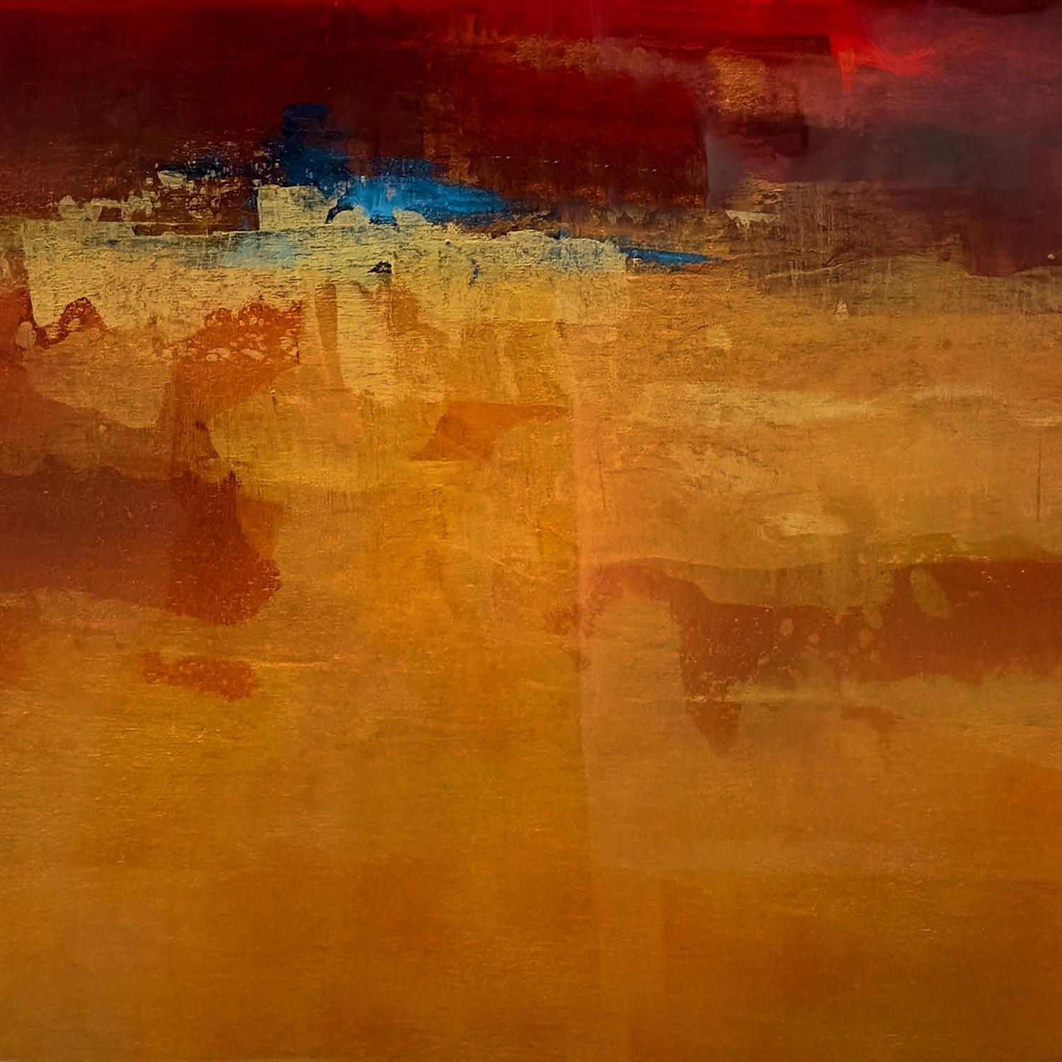 'Mirage' (2024) By Brian O'Neill, Original Acrylic Painting with Resin For Sale 3