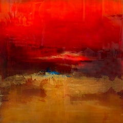 "Mirage" di Brian O'Neill, dipinto originale in acrilico con resina".
