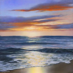 "Sunburst, " Oil Painting